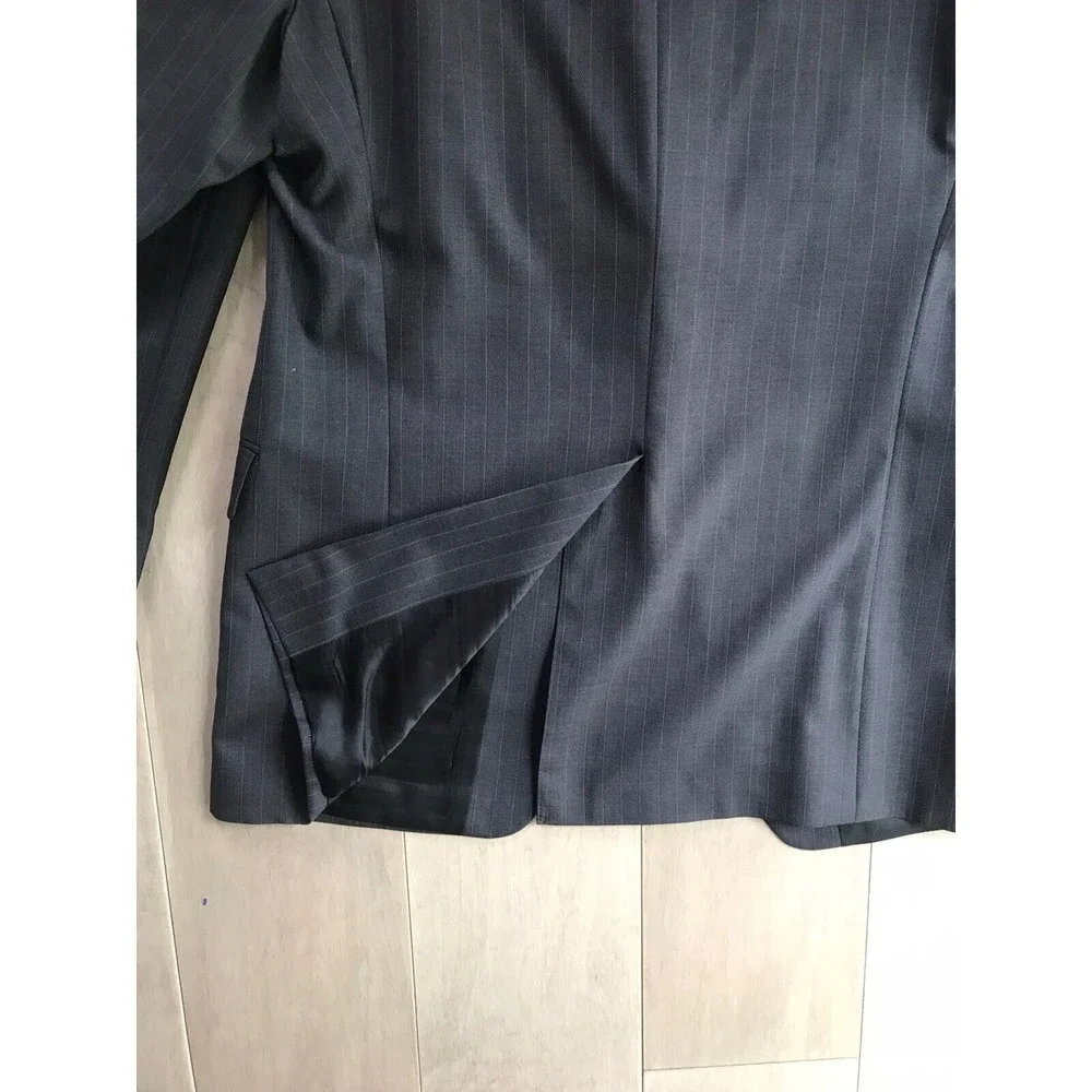 Ralph Lauren men sport coat suit jacket blazer 40 L gray
